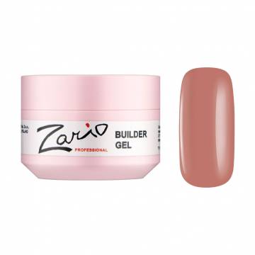 Гель для наращивания ногтей Zario Professional Builder Gel, Cappuccino, 30 мл