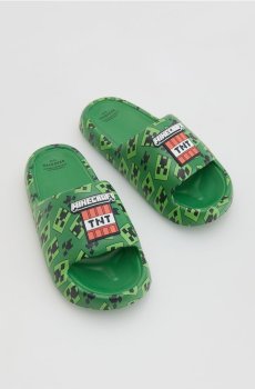 Reserved - Шльопанці Minecraft - зелений - 980IL-77X