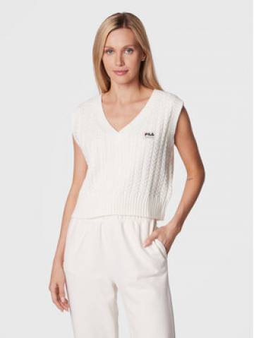 Fila Светр Terragona FAW0235 Білий Regular Fit Fila Светр Terragona FAW0235 Білий Regular Fit