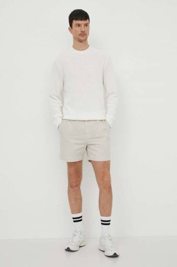 Хлопковые шорты Polo Ralph Lauren цвет серый Хлопковые шорты Polo Ralph Lauren цвет серый