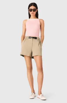 Женский розовый топ Розовый 34 MAJE MFPTO01351_Pink