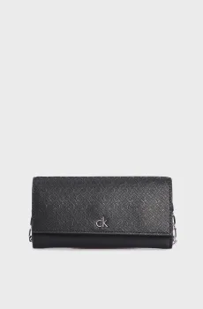 Женский черный клатч CK DAILY WALLET MINI BAG_MONO Черный ONESIZE Calvin Klein K60K612853