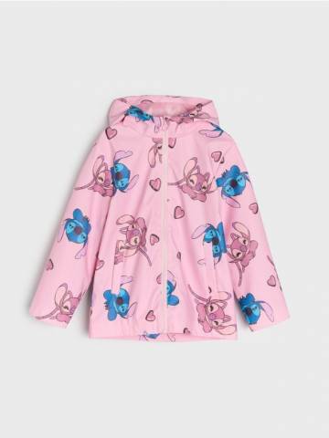 Дощовик Stitch - пастельний рожевий
