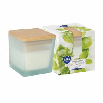 Ароматическая свеча в матовом стакане Bispol Scented Candle Herbal Garden, 160 г (snk80md-378) Ароматическая свеча в матовом стакане Bispol Scented Candle Herbal Garden, 160 г (snk80md-378)