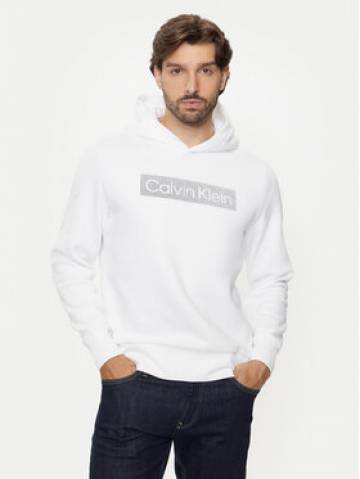 Calvin Klein Світшот Striped Logo K10K113552 Білий Regular Fit Calvin Klein Світшот Striped Logo K10K113552 Білий Regular Fit