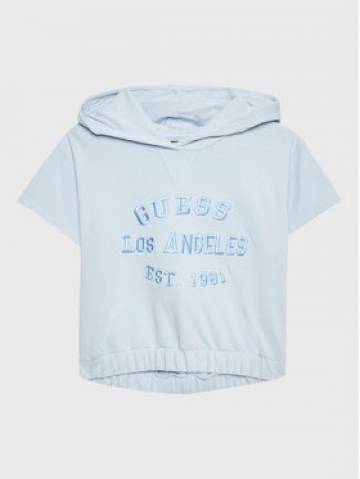 Guess Світшот J3GQ00 KA6R3 Блакитний Regular Fit Guess Світшот J3GQ00 KA6R3 Блакитний Regular Fit