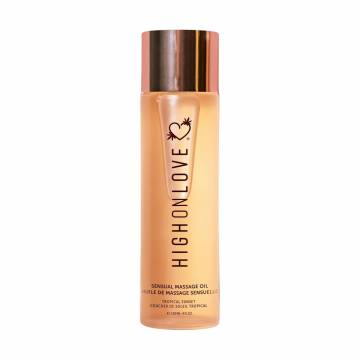 Массажное масло для тела HighOnLove Sensual Massage Oil с ароматом тропических фруктов, 120 мл Массажное масло для тела HighOnLove Sensual Massage Oil с ароматом тропических фруктов, 120 мл