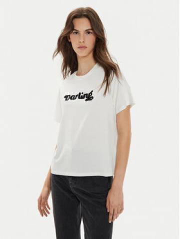 JDY Футболка Felisa 15300408 Écru Regular Fit JDY Футболка Felisa 15300408 Écru Regular Fit