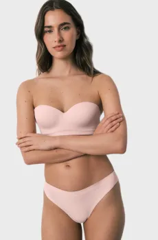 Женские пудровые трусики Розовый XL womensecret 4213825