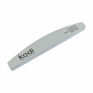 Пилка-баф для ногтей Kodi Professional 156, 80/150 грит, полумесяц, серая, 178*28*11.5 мм Пилка-баф для ногтей Kodi Professional 156, 80/150 грит, полумесяц, серая, 178*28*11.5 мм