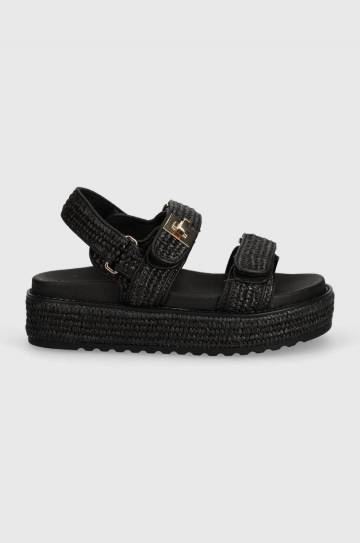 Сандалии Steve Madden Bigmona женские цвет чёрный на платформе SM11003034 Сандалии Steve Madden Bigmona женские цвет чёрный на платформе SM11003034