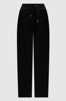 Черные спортивные брюки с эмблемой