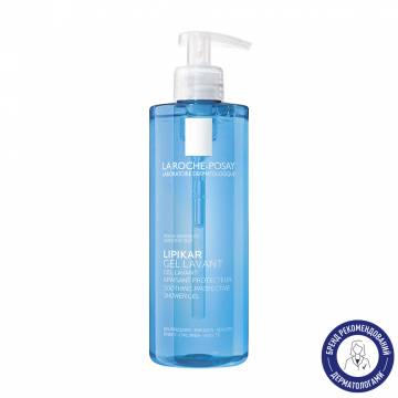 Очищающий гель для душа La Roche-Posay Lipikar Gel Lavant с защитными свойствами для новорожденных детей и взрослых, 400 мл Очищающий гель для душа La Roche-Posay Lipikar Gel Lavant с защитными свойствами для новорожденных детей и взрослых, 400 мл