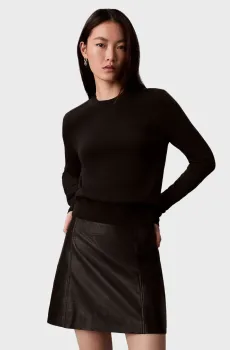 Женский черный джемпер EXTRAFINE Черный XS Calvin Klein LV044D370G