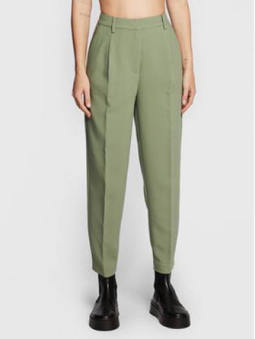 Bruuns Bazaar Штани з тканини Cindy Sus Dagny BBW2393 Зелений Loose Fit Bruuns Bazaar Штани з тканини Cindy Sus Dagny BBW2393 Зелений Loose Fit