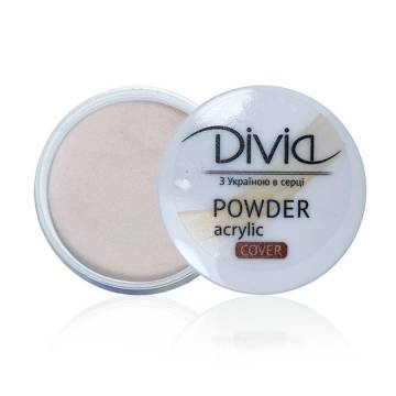Акриловая пудра для ногтей Divia Acrylic Powder Cover Камуфлирующая, AC25 Nude Shimmer, 32 г Акриловая пудра для ногтей Divia Acrylic Powder Cover Камуфлирующая, AC25 Nude Shimmer, 32 г