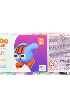 Набор для творчества Strateg UDO Clay от 3 лет, 7*10 г (30889)