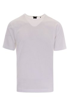 White Solid Crew Neck T-Shirt