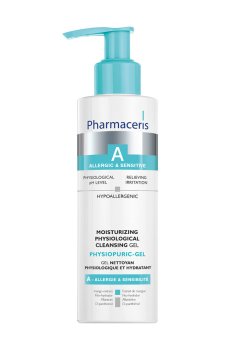 Увлажняющий очищающий гель для лица и глаз Pharmaceris A Physiopuric-Gel, 190 мл