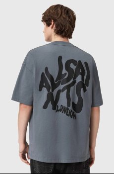 Хлопковая футболка AllSaints ORLANDO