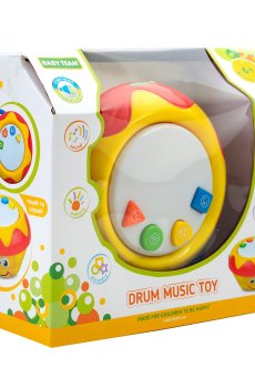 Музыкальная игрушка Baby Team Барабан, от 6 месяцев (8643)