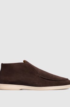 Коричневые замшевые дезерты Open Walk