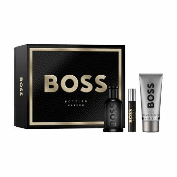 Парфюмированный набор мужской Hugo Boss Boss Bottled Parfum (духи, 100 мл + гель для душа, 100 мл + духи, 10 мл) Парфюмированный набор мужской Hugo Boss Boss Bottled Parfum (духи, 100 мл + гель для душа, 100 мл + духи, 10 мл)