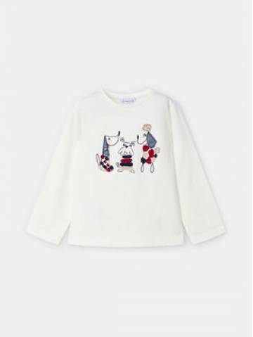 Mayoral Блузка 4070 Écru Regular Fit Mayoral Блузка 4070 Écru Regular Fit