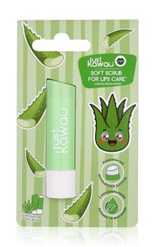 Скраб для губ Just Kawaii Aloe Vera, 4.5 г