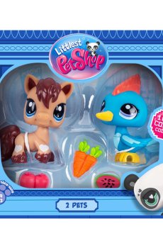 Игровой набор Littlest Pet Shop Фермерская фиеста, 5*3*6 см, от 4 лет, 8 элементов (00529)