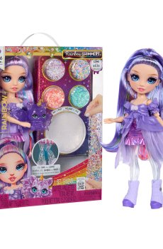 Игровой набор с куклой Rainbow High серии Rainbow Shimmers Виолетта, от 4 лет (122425)