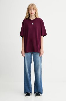 Хлопковая футболка adidas Originals Boyfriend Tee