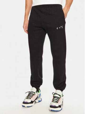Off-White Спортивні штани OMCH030F20FLE0011001 Чорний Regular Fit Off-White Спортивні штани OMCH030F20FLE0011001 Чорний Regular Fit