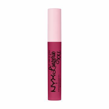Жидкая матовая помада для губ NYX Professional Makeup Lip Lingerie XXL Matte Liquid Lipstick 18 Staying Juicy, 4 мл Жидкая матовая помада для губ NYX Professional Makeup Lip Lingerie XXL Matte Liquid Lipstick 18 Staying Juicy, 4 мл