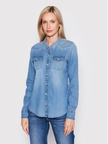 Guess Сорочка W2GH75 D4NA1 Голубий Slim Fit Guess Сорочка W2GH75 D4NA1 Голубий Slim Fit