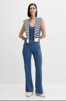 Хлопковый топ United Colors of Benetton