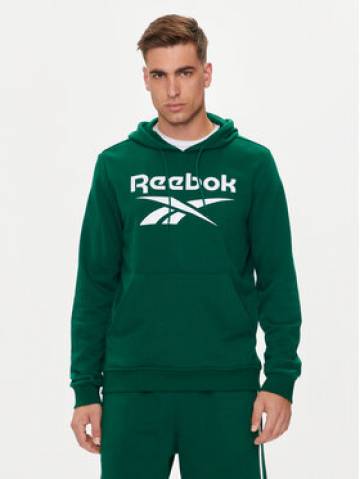 Reebok Світшот Identhlty Big Logo 100076427 Зелений Regular Fit Reebok Світшот Identhlty Big Logo 100076427 Зелений Regular Fit