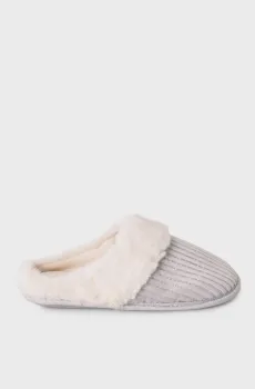 Женские серые тапочки Серый 38 womensecret 4992572