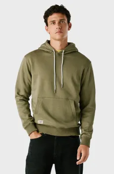 Мужское оливковое худи THYSSEN Оливковый M Pepe Jeans PM5800033