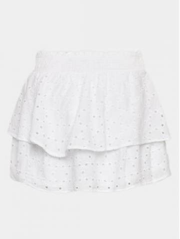 Gina Tricot Спідниця Broderie anglaise skirt 19925 Білий Regular Fit Gina Tricot Спідниця Broderie anglaise skirt 19925 Білий Regular Fit