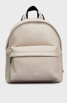 Женский бежевый рюкзак Бежевый ONESIZE HUGO 50492173;031