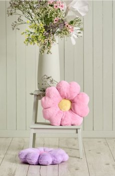 Подушка у формі квітки - пастельний рожевий