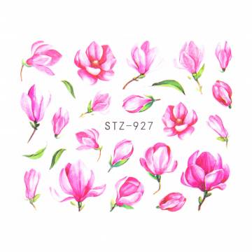 Водные наклейки для ногтей Vizavi Professional STZ (STZ-927) Водные наклейки для ногтей Vizavi Professional STZ (STZ-927)
