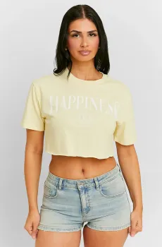 Женский желтый топ Желтый XS Tally Weijl STSCOTWILBO2