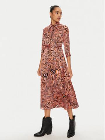PINKO Сукня-сорочка 102834 A1KD Оранжевий Regular Fit PINKO Сукня-сорочка 102834 A1KD Оранжевий Regular Fit
