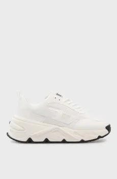 Женские белые кожаные кроссовки SAVANNAH TULU Белый 41 Diesel Y03827 P8778