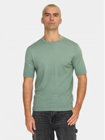 Only & Sons Футболка Wyler 22022928 Зелений Regular Fit Only & Sons Футболка Wyler 22022928 Зелений Regular Fit