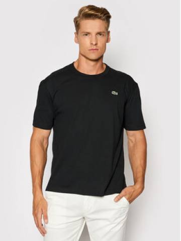 Lacoste Футболка TH7618 Чорний Regular Fit Lacoste Футболка TH7618 Чорний Regular Fit