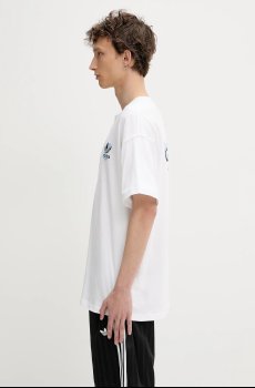 Хлопковая футболка adidas Originals Florals Logo