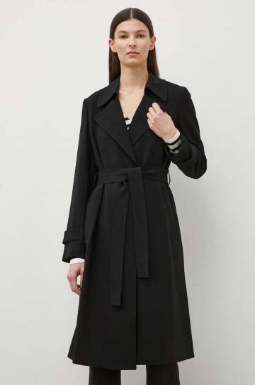 Пальто Theory женский цвет чёрный переходной